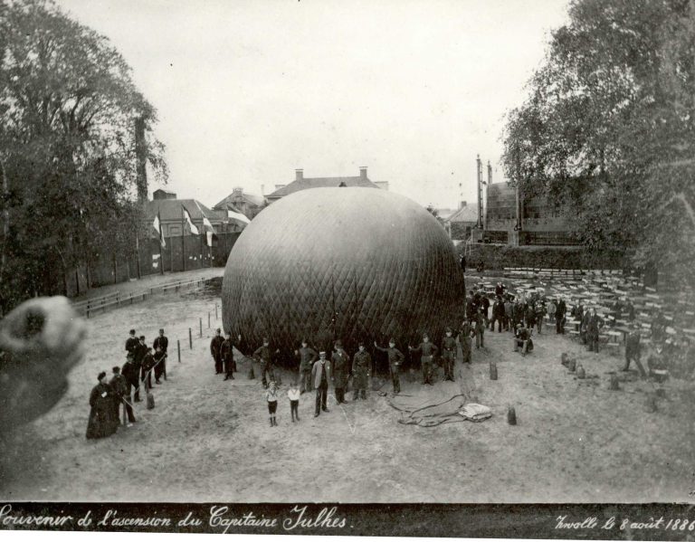 Een Zwolse ballonvaart in 1886