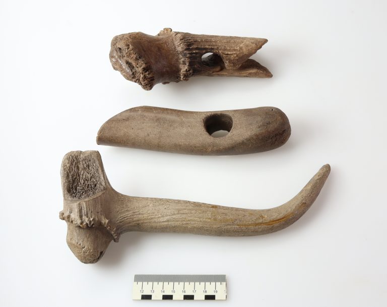 Vondst van de maand: Prehistorische werktuigen van gewei