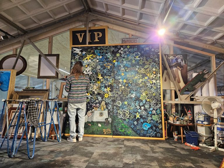 Team-Artwork ‘Gemis’ van de Zwolse kunstenaar Dennie Boxem