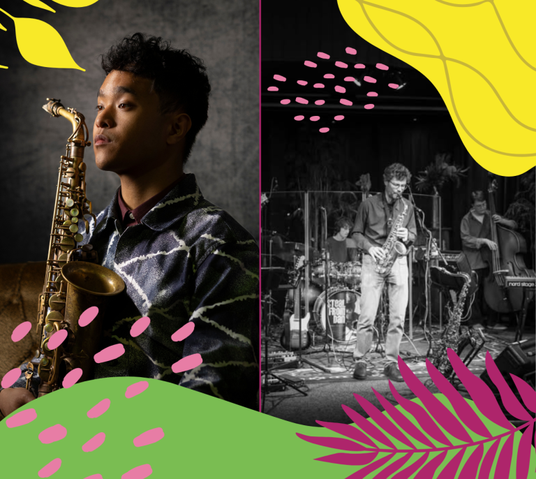Tuinsessies @ ANNO – Jim van de Klundert Trio ft Dion Hoorn & Penterman5